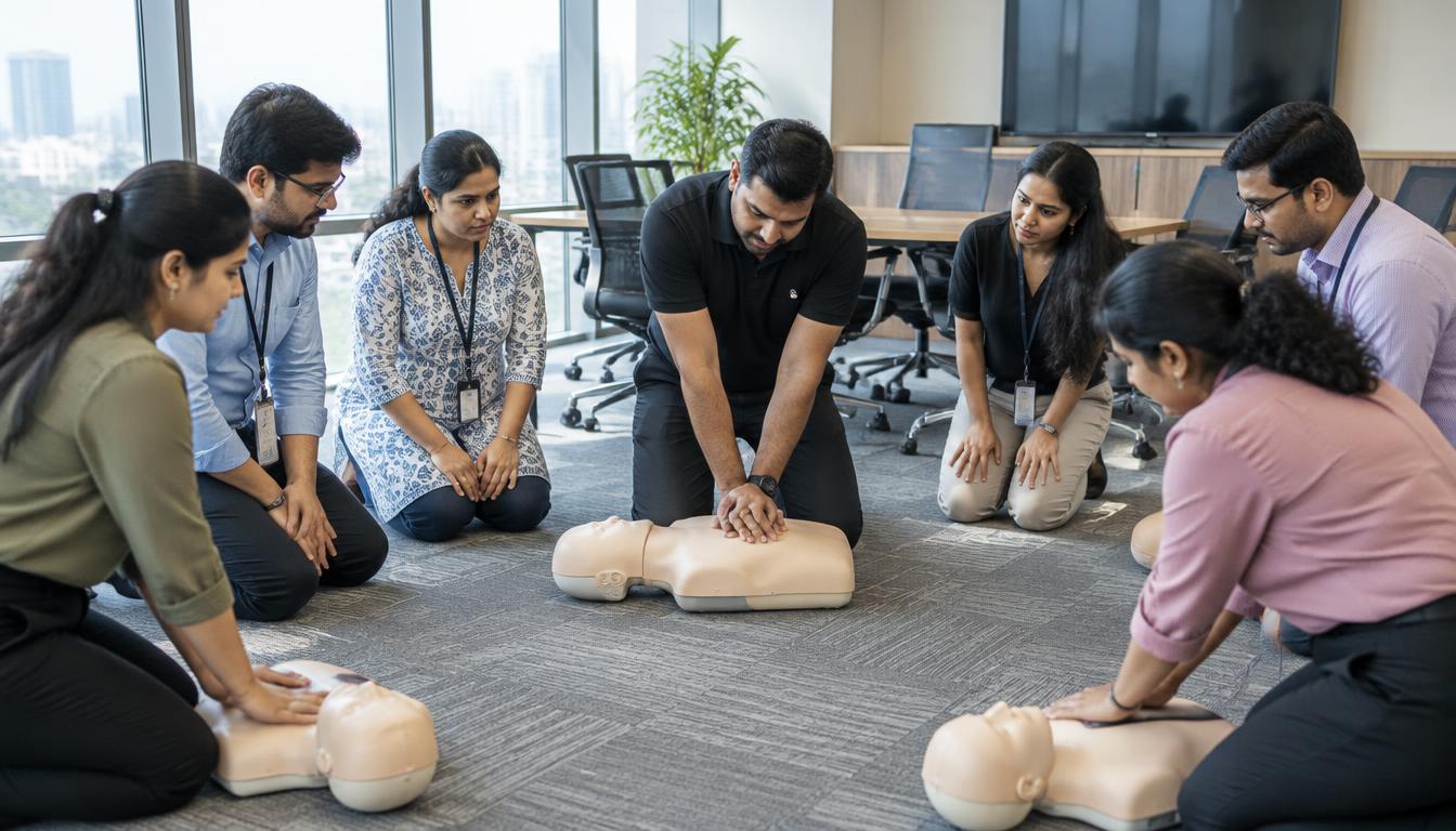 CPR training at work: how many employees should be trained?