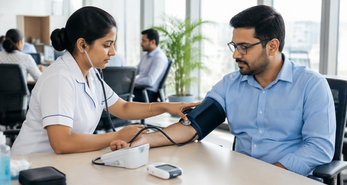 Diabetes and Hypertension Screening for Employees in India highlighted image
