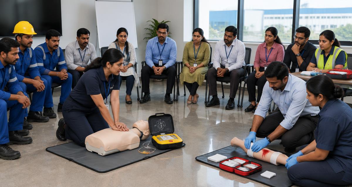First Aid Training Requirements for Workplaces in India