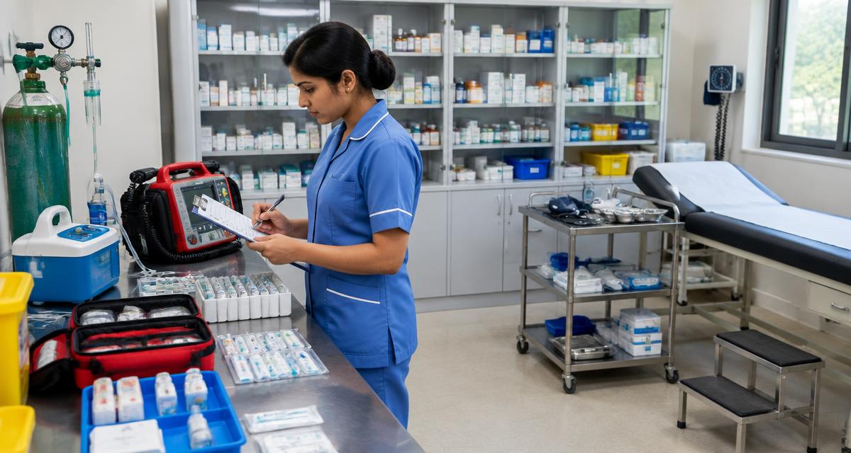 OHC Equipment and Medicine Checklist for Factories