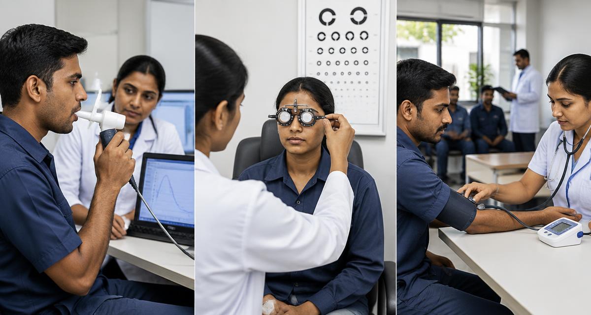 Pre-Employment Medical Checkup: Tests Required by Industry in India