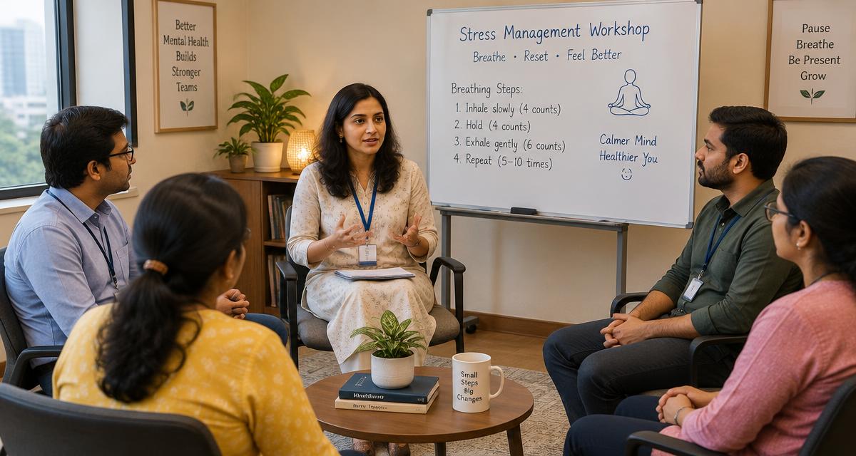 Stress Management Workshops for Employees: What Actually Works